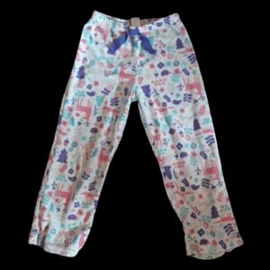 CARTER COMFY PAJAMA BOTTOMS, WHITE, PINK, PURPLE, BLUE